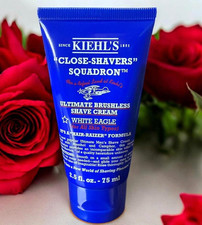 Kiehl's Ultimate Brushless Shave Cream with Menthol White Eagle 2.5oz FreeShips