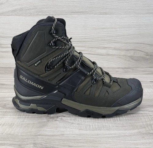 Salomon Quest 4 GTX Gore-Tex Hiking Boots Green Waterproof 412925 Men's 10 NWT