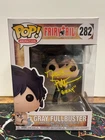 JSA Signed Newton Pittman Funko Pop! Animation #282 Fairy Tail Gray Fullbuster