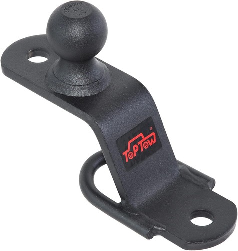 TOPTOW 64008 ATV/UTV 3-Way Hitch Adapter with 2 inch Ball, Bolt-on ATV Hitch...