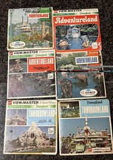 Disneyland View Master Reels Lot Of 6 Disk Sets Frontierland Adventure Tomorrow