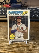 2026 Topps Heritage KETEL MARTE NL All-Star Icon Variation SP #220