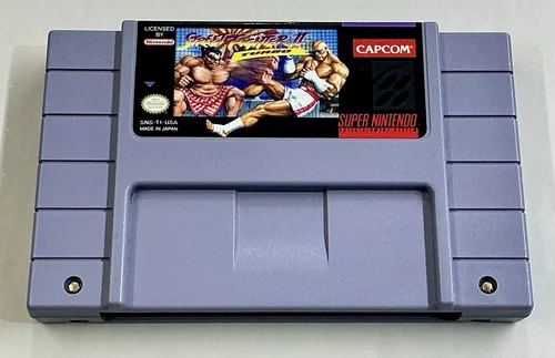 Street Fighter II: Turbo (Super Nintendo SNES, 1993) Authentic - Tested - Works