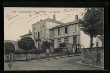 CPA Fleurieux-Lozanne, La Mairie 