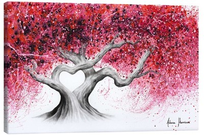 Leinwandbild Liebesbaum - Ashvin Harrison