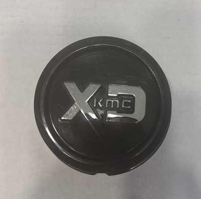 KMC XD Series Black Chrome Rim / Wheel Center Cover Cap SnapIn S057L120 H34 B003
