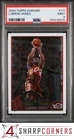 2003 TOPPS CHROME #111 LeBRON JAMES RC CAVALIERS PSA 9