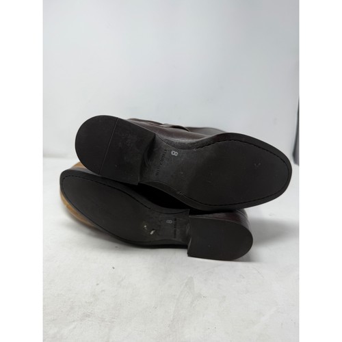 Studio Pollini Damen braun Leder Reiten hohe Schnalle Stiefel Größe 8 - Bild 7 von 7