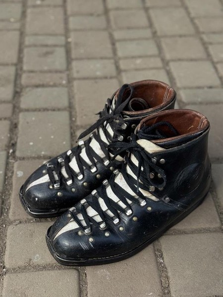 Women Raichle Boots Black Leather 39.5