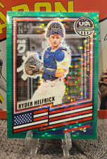 2026 USA Baseball Stars & Stripes Ryder Helfrick Green Pulsar /25