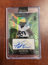 2025 Wild Card Metallix Green Wave Kalel Mullings Auto 1/1