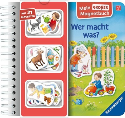 Mein großes Magnetbuch - Wer macht was? Katja Senner