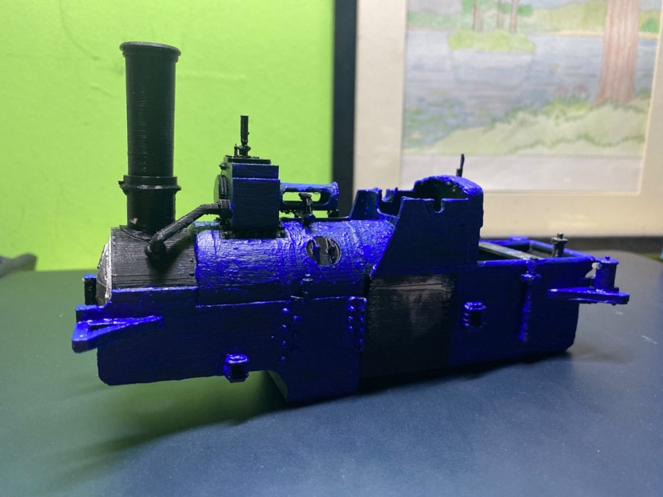 Gauge 1/45mm Gauge Aveling & Porter TJ Tank Locomotive ‘The Blue Circle ...