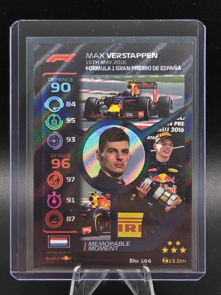 Topps F1 Turbo Attax Max Verstappen 2020 #144 for sale | eBay