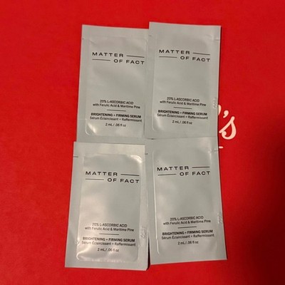 Matter of Fact L-Ascorbic Acid Brightening Firming Serum Sample Packets 8 mL