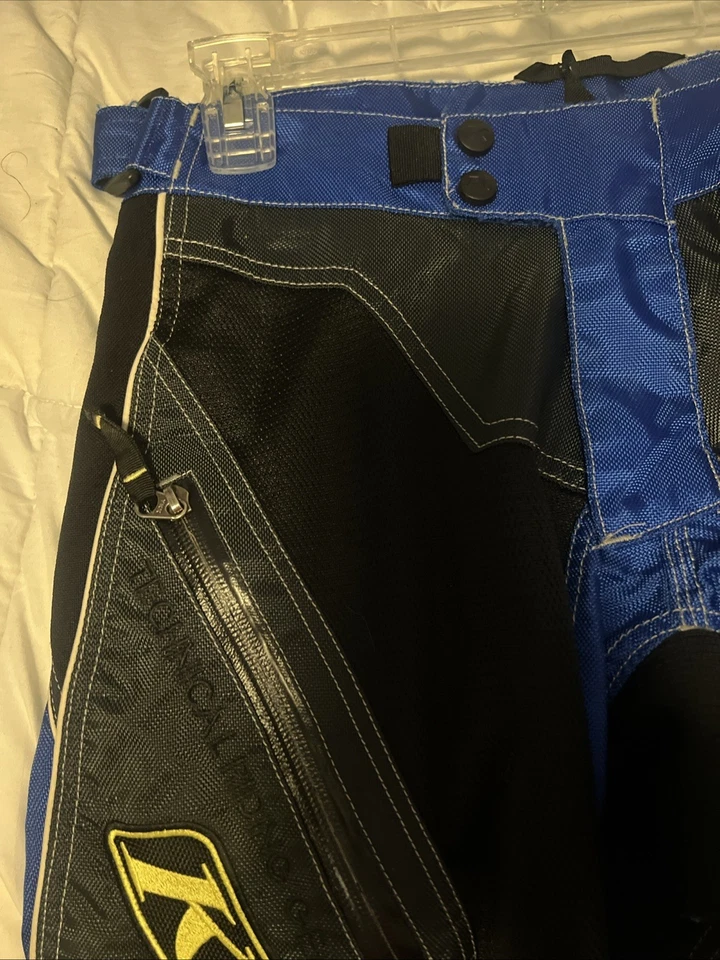 Pantalones Klim Cordura Armortex 104486 negros y azules Foto 2 de 4