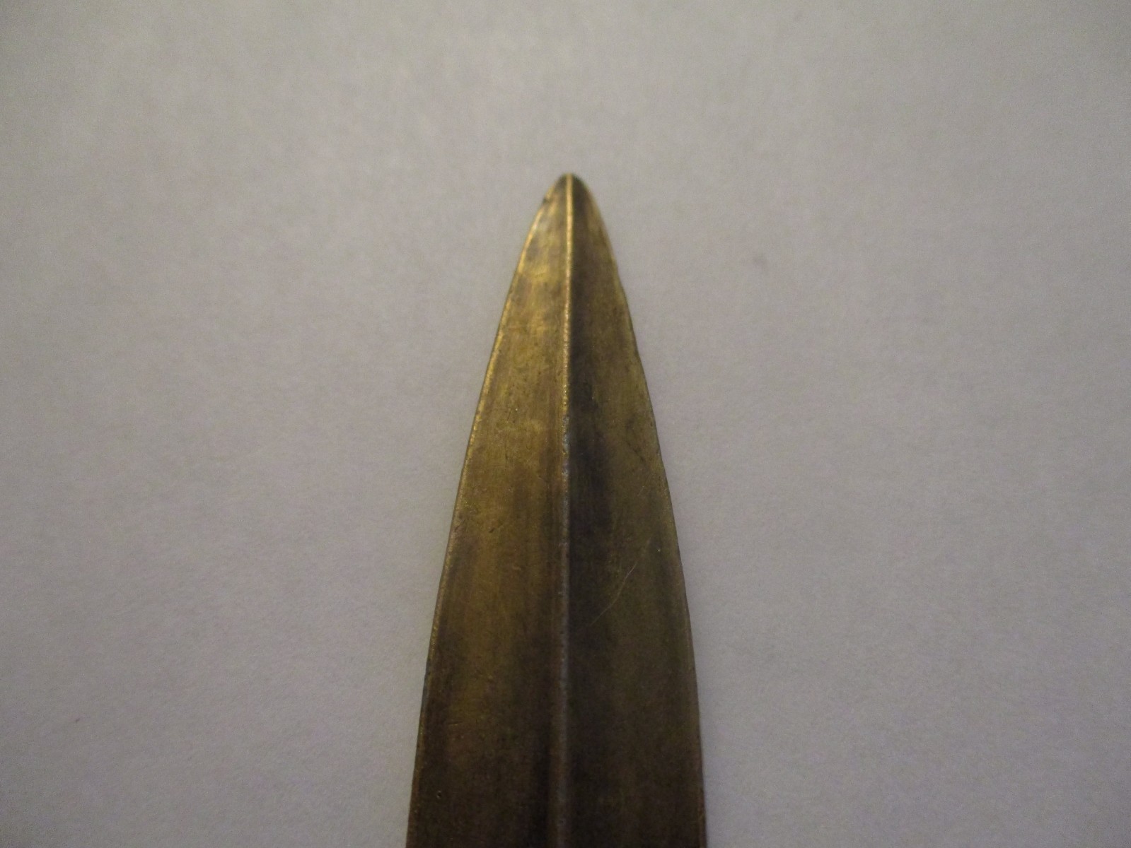 Vintage Brass "WOLF" Letter Opener