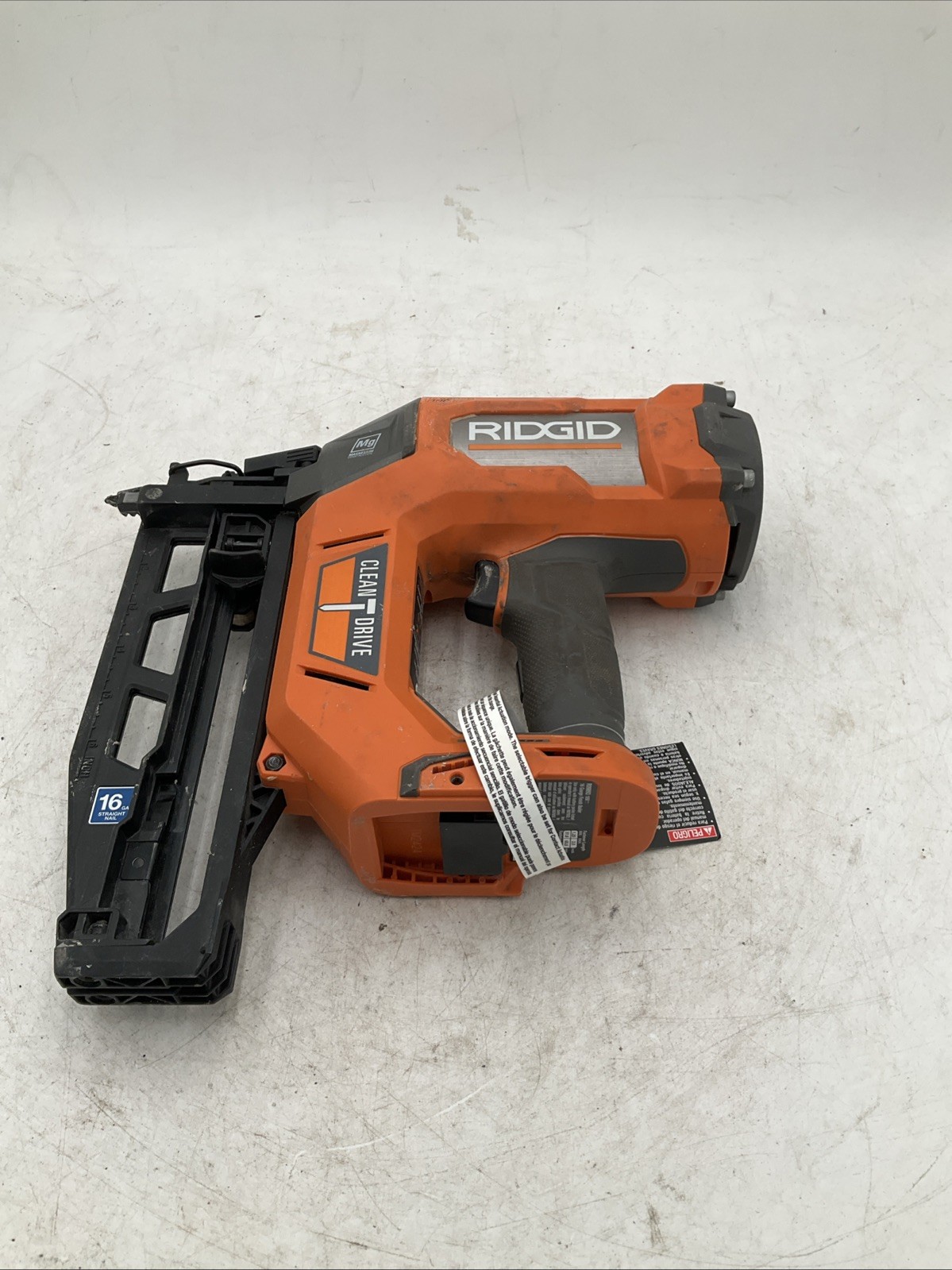 RIDGID R09893B 18V Brushless 16-Gauge 2-1/2&Prime; Straight Finish Nailer- FOR PARTS