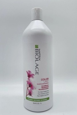 Matrix Biolage Color Last Conditioner 33.8 fl oz with markings