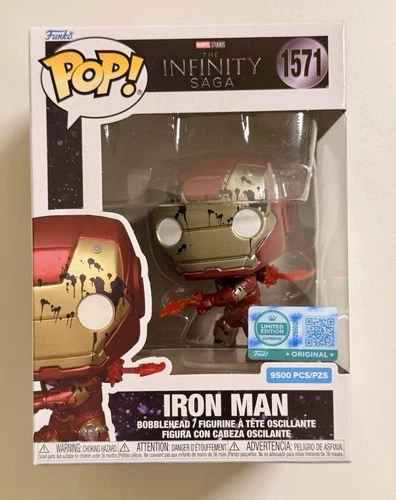 Funko Pop! Iron Man Mark 6 #1571 EE Exclusive – Infinity Saga NIB