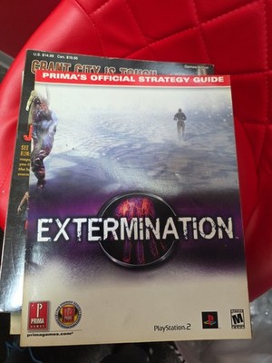 Extermination Prima Official Strategy Guide PlayStation 2 PS2, Good Condition!
