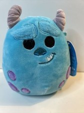 Squishmallows Disney Sulley Monsters Inc. 5" Plush, Original 2021 Edition, NWT