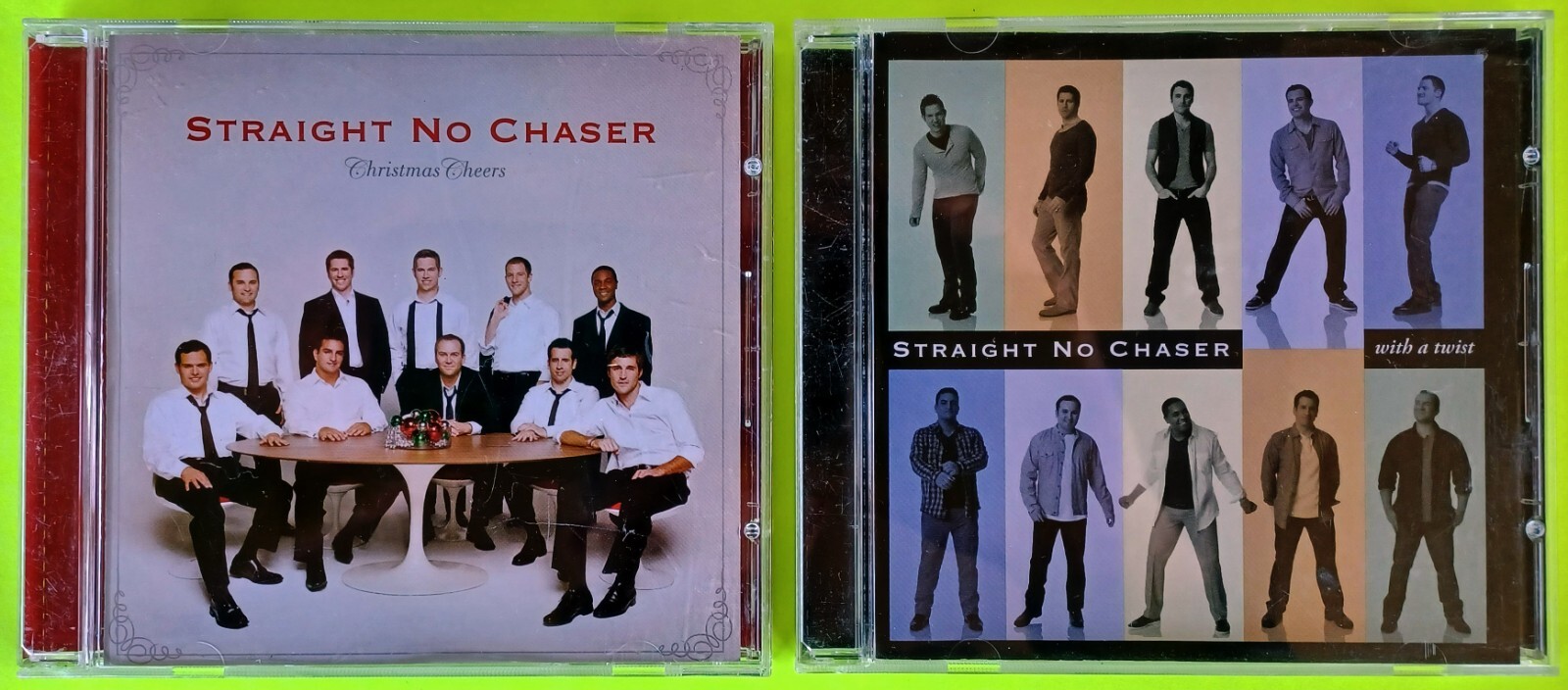 STRAIGHT NO CHASER CHRISTMAS CHEERS + WITH A TWIST ATCO LABEL (2
