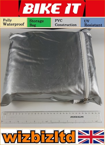 Sherco SEF-R 300 i Factory 2015-2021 Bikeit PVC Grey Rain Cover - Picture 5 of 12