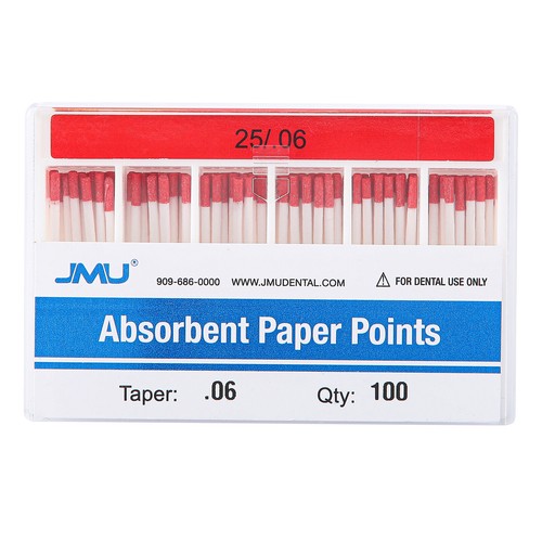 JMU Dental Absorbent Paper Points .02/.04/.06 Taper #F1-F3 Assorted - Picture 11 of 16