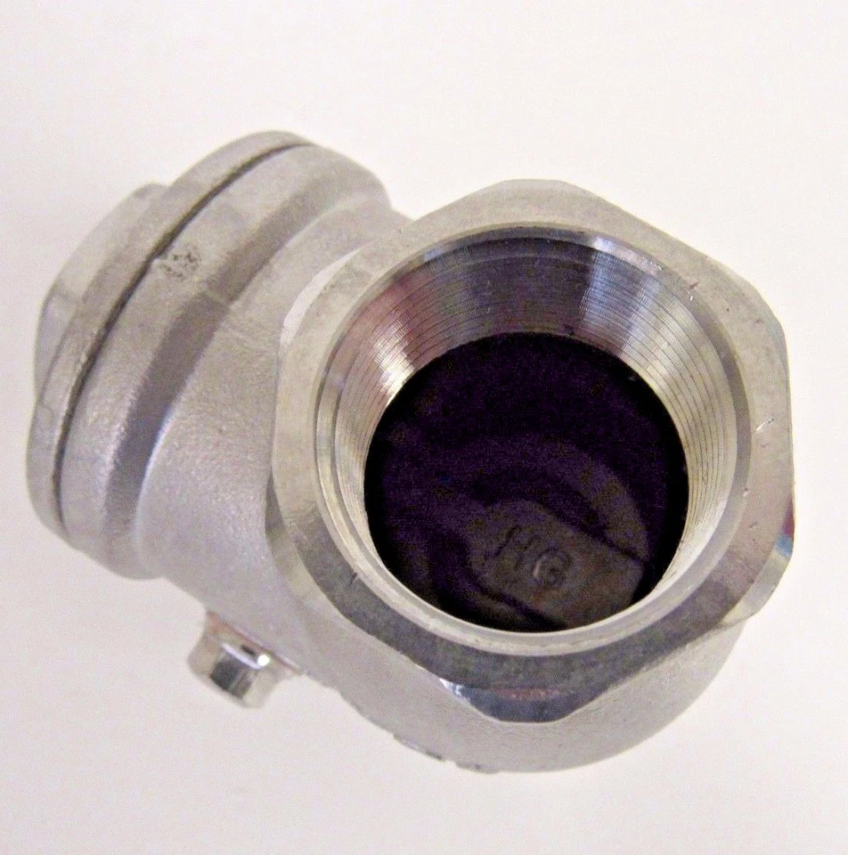 New 2” FNPT Swing Check Valve 304 SS (CF8) 200 PSI WOG - Image 3 of 4