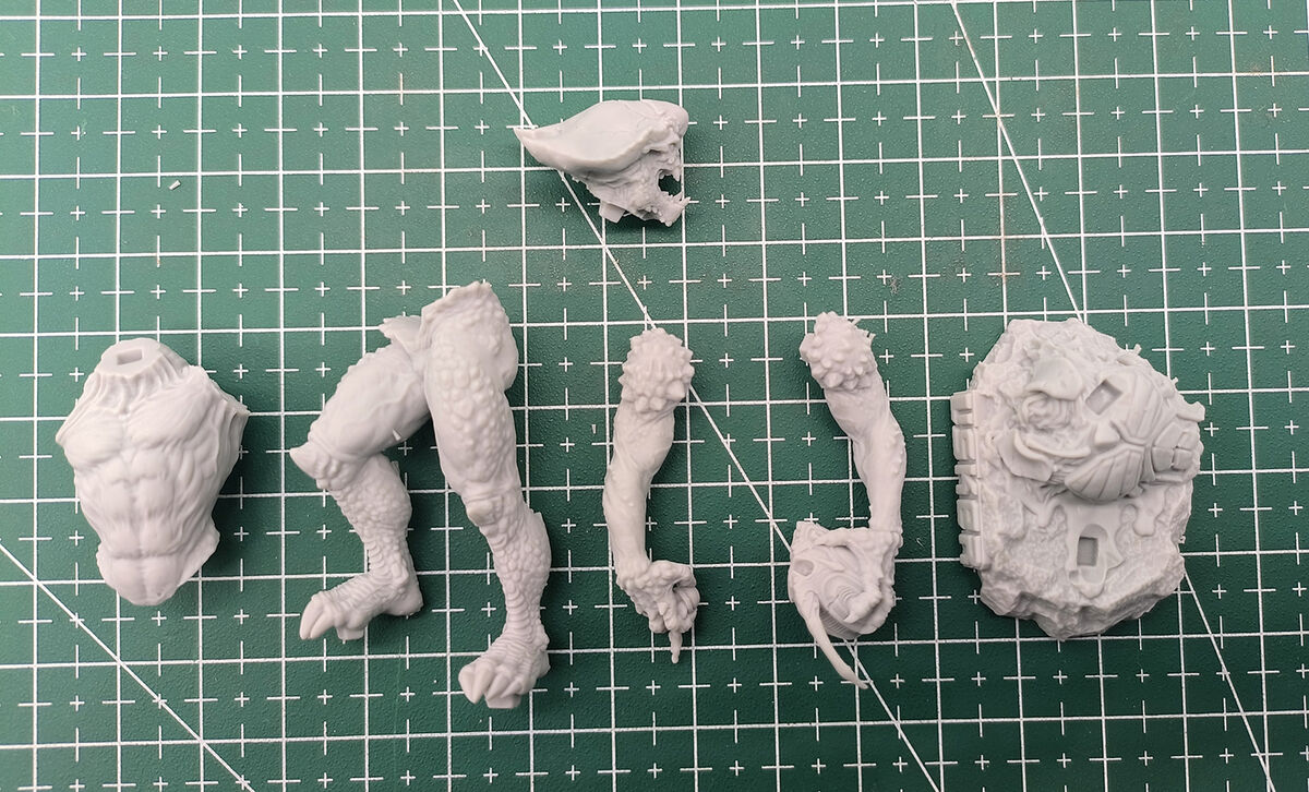 1/24 Lisker Zoanoid Guyver Unpainted Unassembled 3D Printing 1/24 Lisker Zoanoid Guyver Unpainted Unassembled 3D Printing