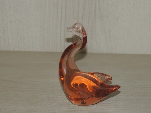 Murano Glass Vintage Swan Figurine ,Italy - Picture 3 of 12