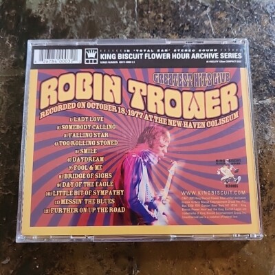 ROBIN TROWER - Greatest Hits Live - CD - Live Original Recording