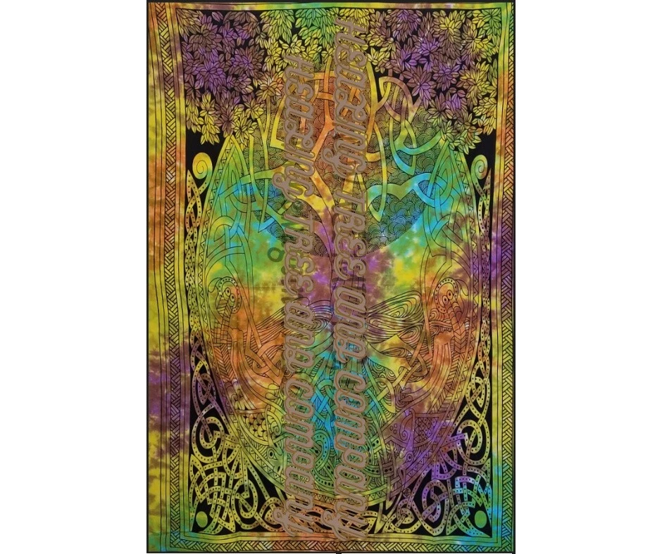 Tie Dye Tapiz tapices