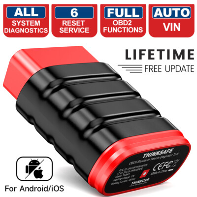 ThinkCar Thinksafe OBD2 Scanner Bluetooth Full System Scan Car Diagnostic Tool