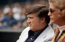 New York Yankees owner George Steinbrenner in stands during - 1973 Old Photo 1
