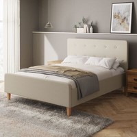 Ashbourne Ottoman Storage Bed King Size Natural