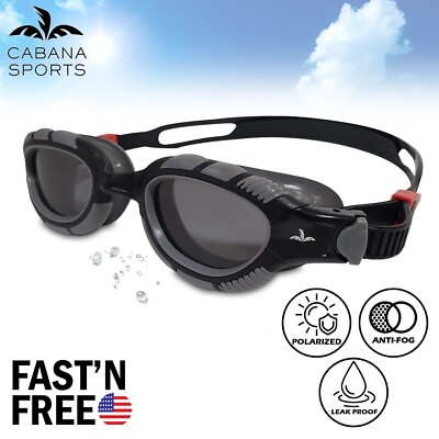 Polarized Swimming Goggles Adult Anti Fog UV Protection Open