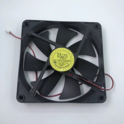 Y.L.FAN D14BH-12 14025 DC12V 0.7A 14CM 2-Wire Cooling Fan | eBay