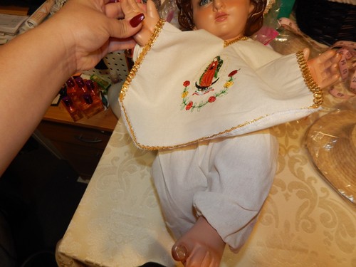 Ropa del Indio Juan Diego para el Nino Dios baby Jesus clothes set medida 35 cms - Picture 8 of 10