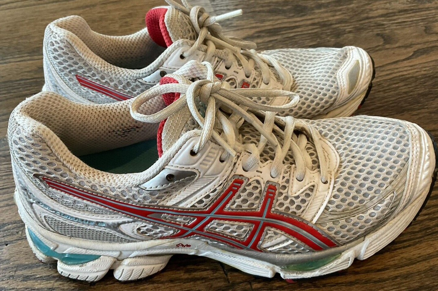 Asics T199N Gel Cumulus 13 Running Athletic Shoes White Women's Size 7  (T199N) | eBay