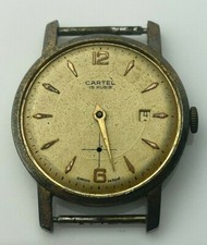 Original Incomplete EB 1438 Wind-Up Movement For Spare Parts CARTER