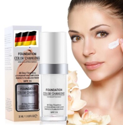 TLM Foundation Concealer Cover Abdeckung Farbwechsel Grundierung Color Changing