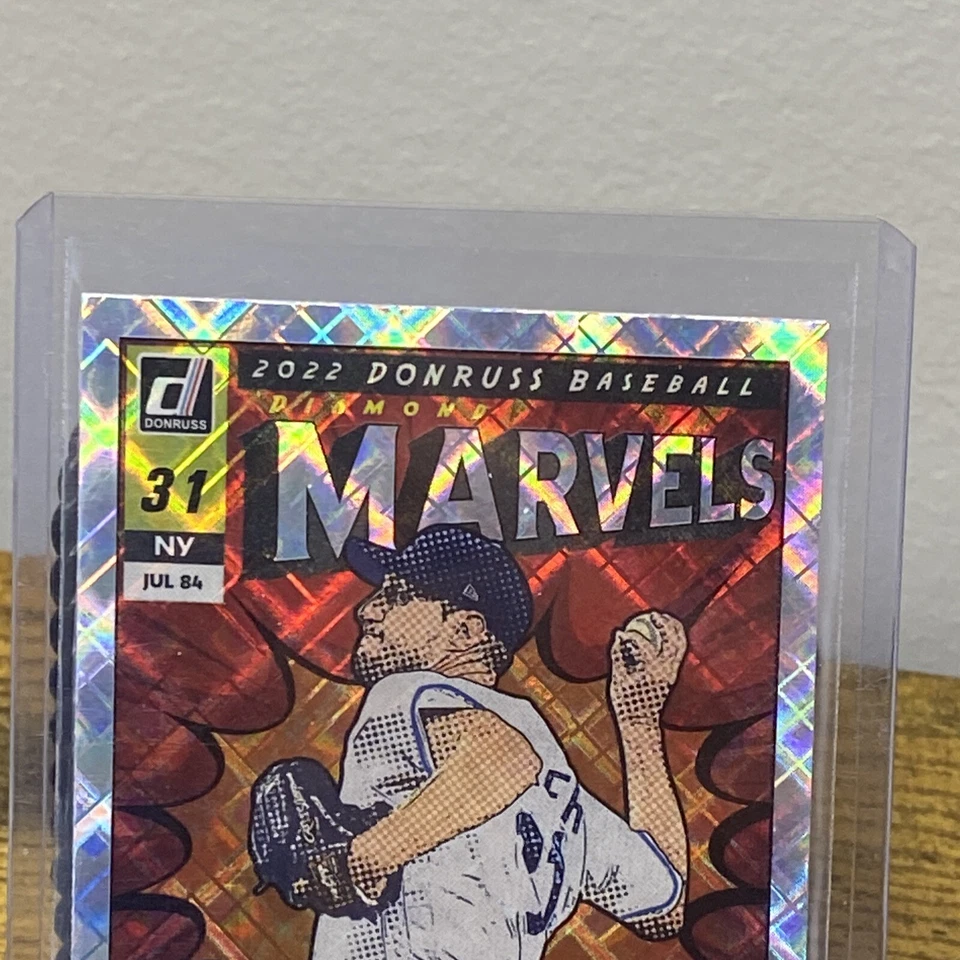 2022 Donruss MAX SCHERZER Marvels Rapture Silver #M-5 MINT 🔥 - Image 2 of 4