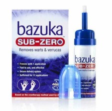 Bazuka Sub-Zero Warts and Verruca Treatment, 50ml