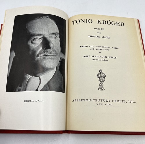 Thomas Mann ~ Tonio Kröger ~ Hardcover German 1931 - Imagen 4 de 11