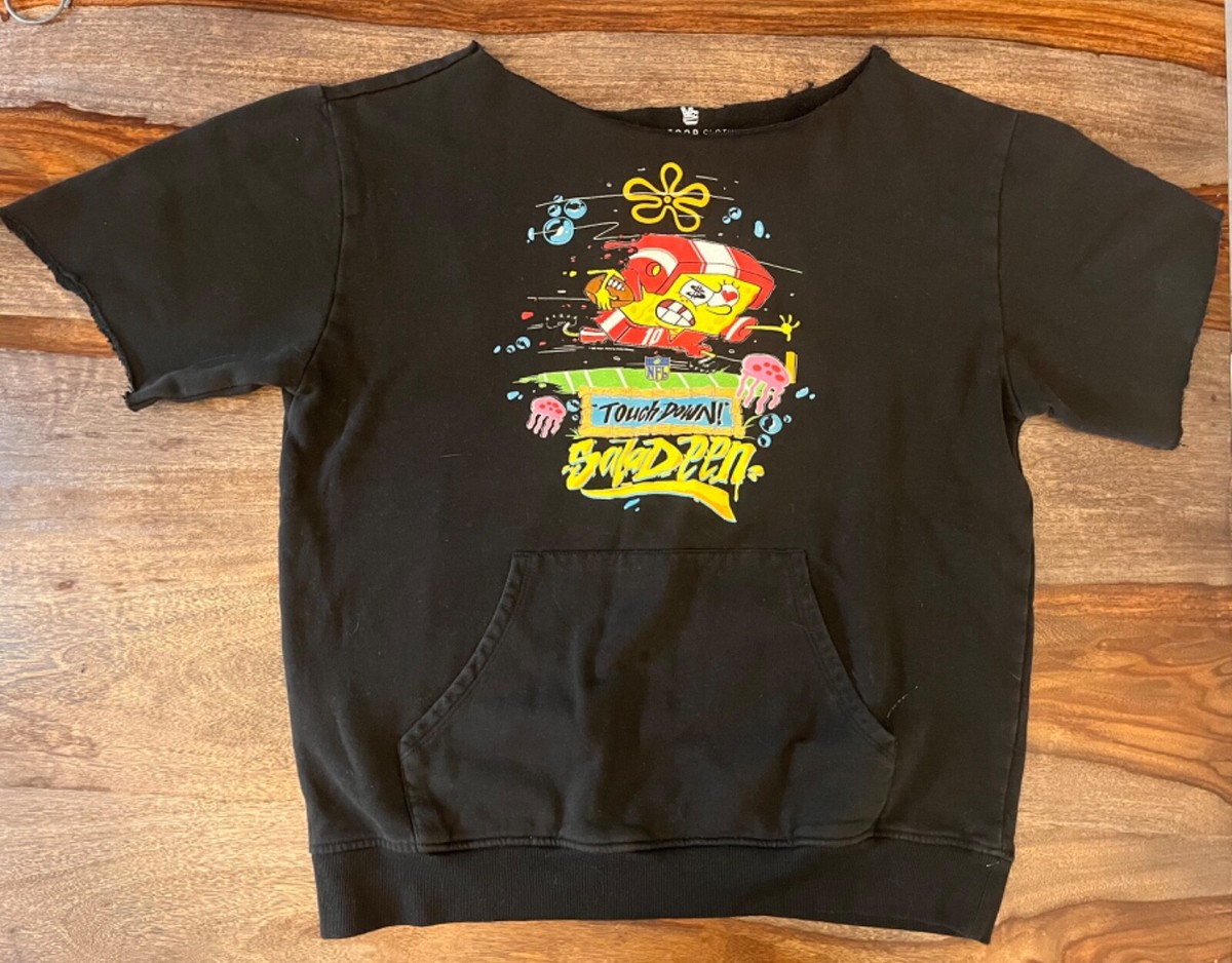 Junk Food X SpongeBob x King Saladeen Touchdown sweatshirt, size M