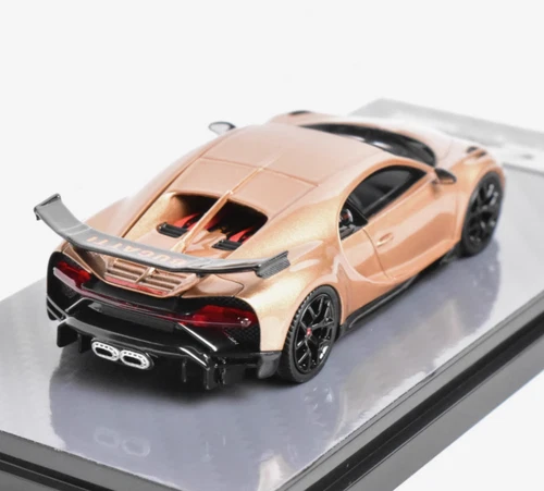 YM 1:64 Gold Chiron Pur Racing Sports Model Diecast Resin Car - Picture 3 of 3
