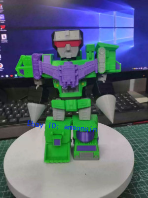 New Cybertron Decepticons Devastator 18Cm MINI Custom Set 6pcs Toys Model Gift