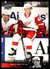 2010-11 Upper Deck #134 Darren Helm Detroit Red Wings Hockey Card